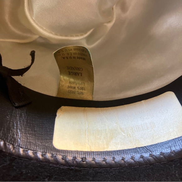 tiger pride hat large grande Vintage Mens Hat Never Worn Made In USA - Picture 6 of 7